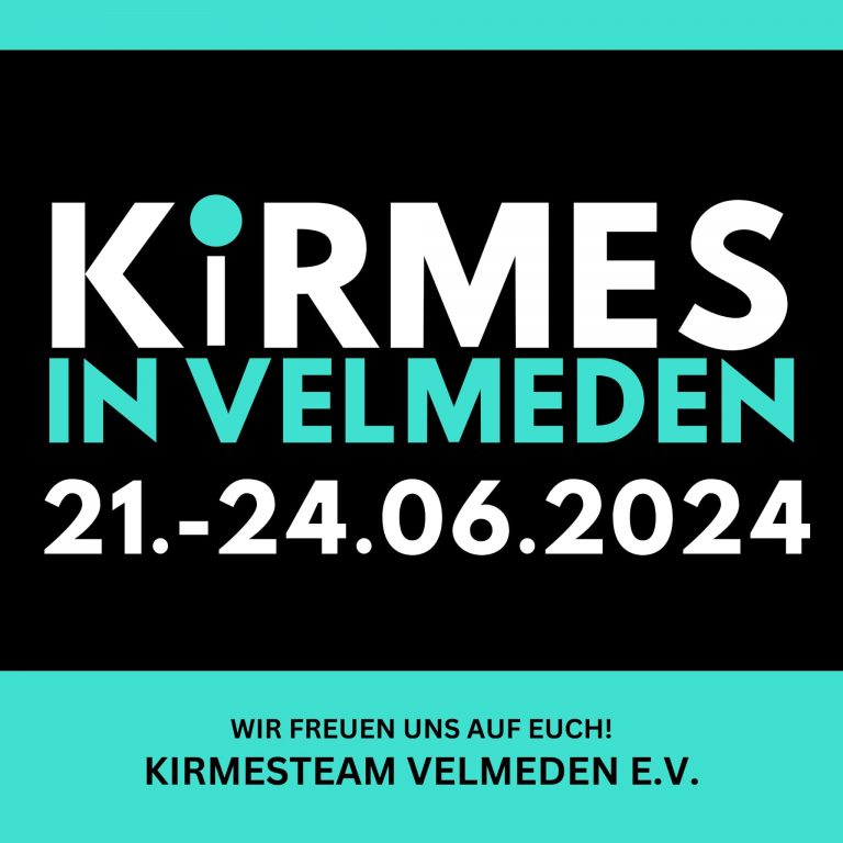 Programm Kirmes Velmeden 2024
